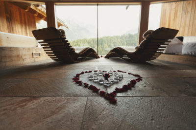 b&b le coccole - bed and breakfast le coccole sappada spa camere panorama montagne candele