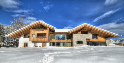 b&b le coccole - bed and breakfast le coccole sappada spa vista esterna inverno